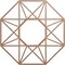 Ekena Millwork Guardian Wood Fretwork Pierced Ceiling Medallion, Wood (Paint Grade), 16"OD x 6 1/4"ID x 3/8"T CMWP16X16X0375GDMF - alternate 1